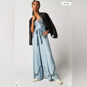 FP Brigitte Embroidered Jumpsuit
